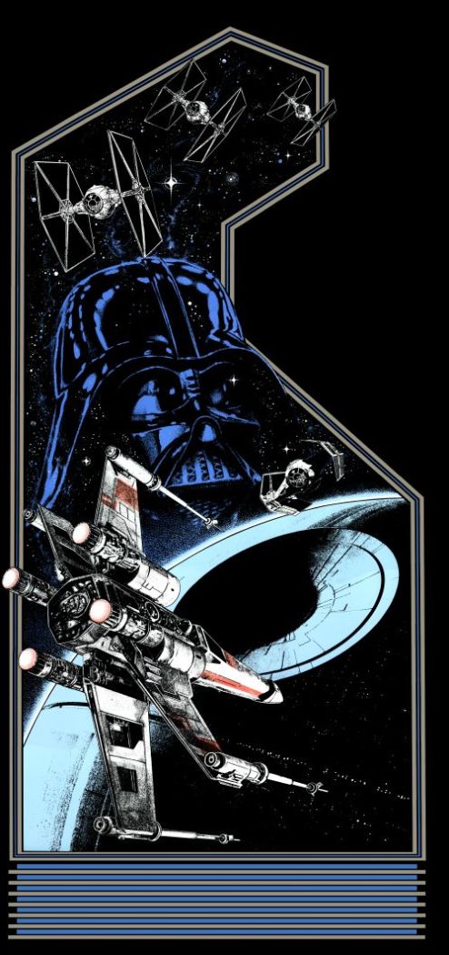 star wars side art