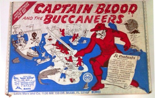 Marx Captain Blood Play Set