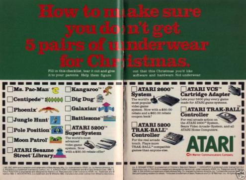 Atari Ad 1983