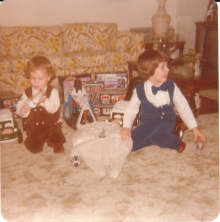 Christmas Morning Star Wars