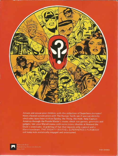 Marvel Superheroes Fun Book 1976-2