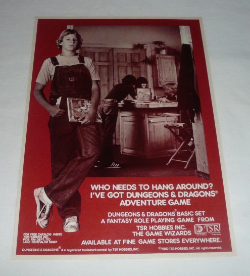 D&D ad 1980