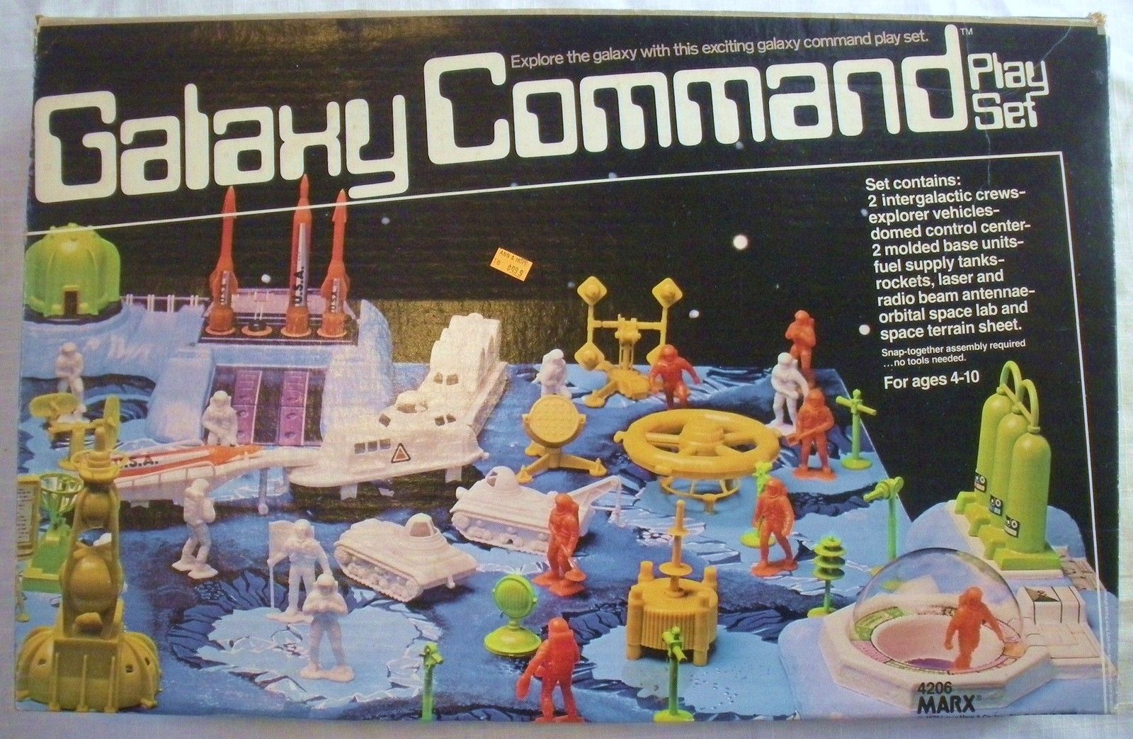 Marx Toys: Galaxy Command Play Set (1979) | 2 Warps to Neptune