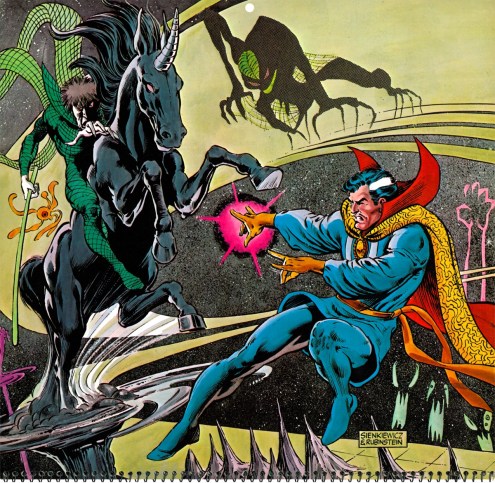 Marvel Calendar 1980 Feb