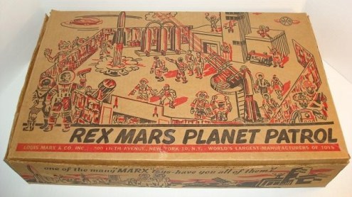 Marx Rex Mars Playset