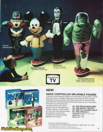 Radio Controlled Inflatable Hulk Major Miner