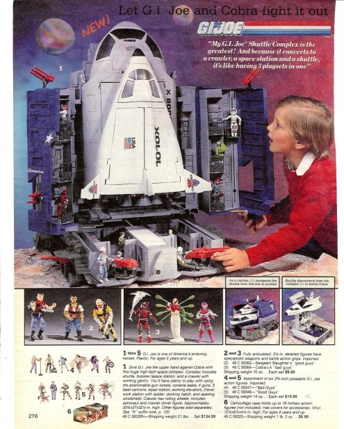 g.i. joe catalog ad 1987