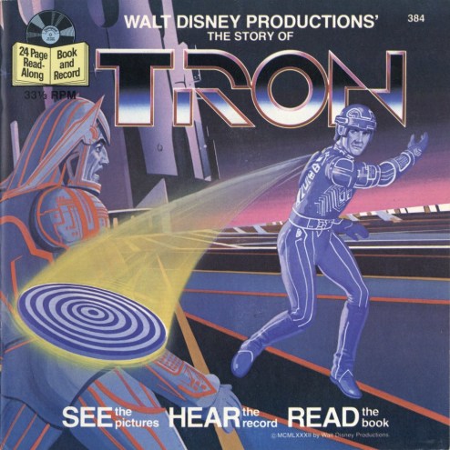 disney tron read-along