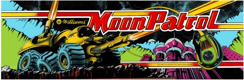 Moon Patrol Marquee