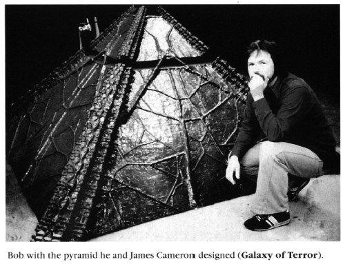 James Cameron Painting a Matte for Battle Beyond the Stars (1980) | 2 ...