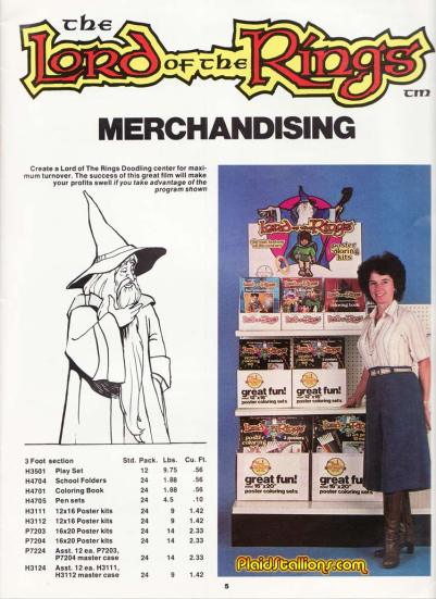 LOTR Catalog 1979
