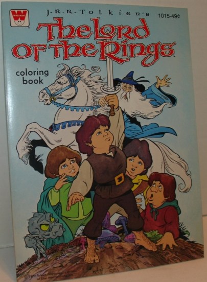 LOTR Coloring Book 1979