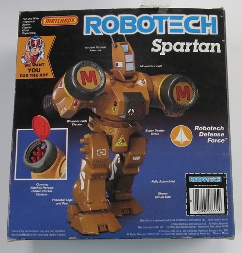 Robotech Spartan 1985-2