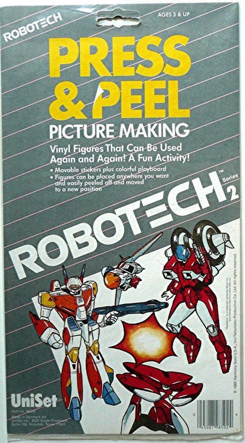 Robotech Press Peel 1985