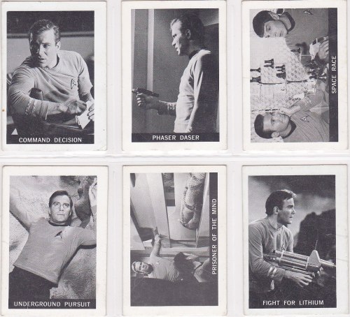 Star Trek Cards 1967