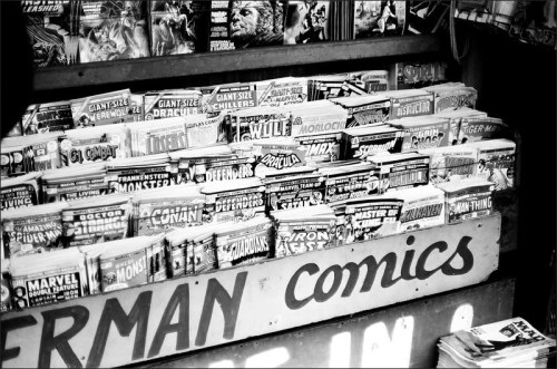 Comic Book Rack, 1975