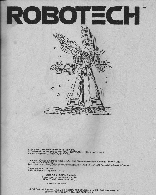 Robotech CB 1985-1