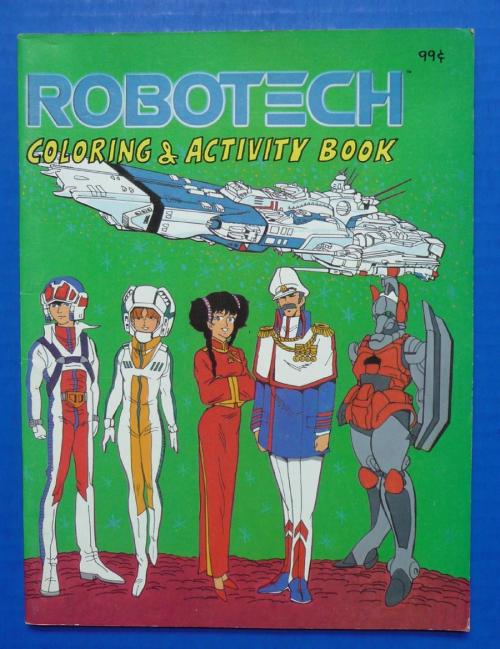 Robotech Coloring Book