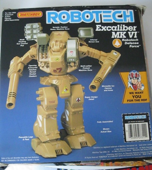 Robotech Excalibur 1985-2