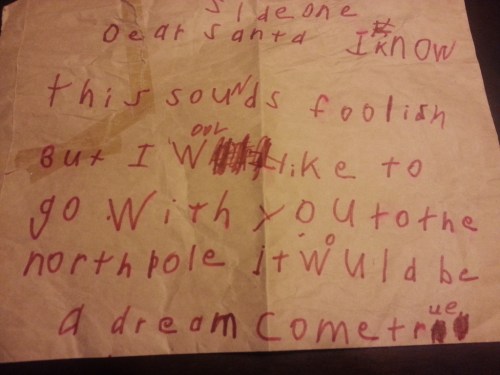 Letter to Santa 1979-1