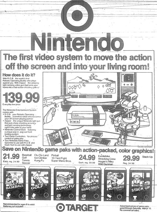 Nintendo Ad 1986