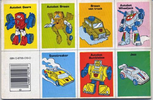 Transformers Stamps 1984-2