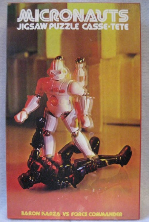 Micronauts Puzzle Force 1978