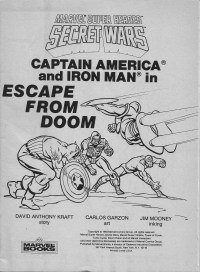 Secret Wars Coloring Book pg. 1-a