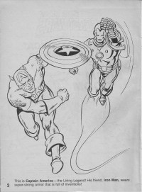 Secret Wars Coloring Book pg. 2