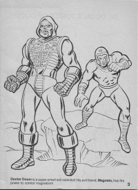 Secret Wars Coloring Book pg. 3