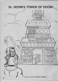 Secret Wars Coloring Book pg. 4