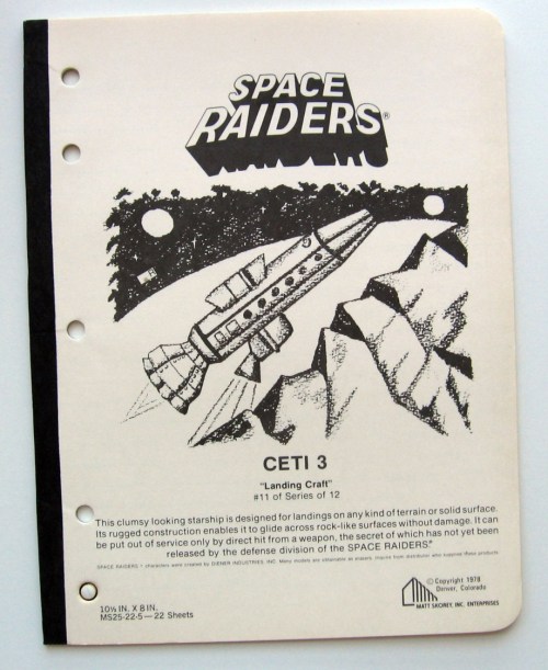 Space Raiders 1978