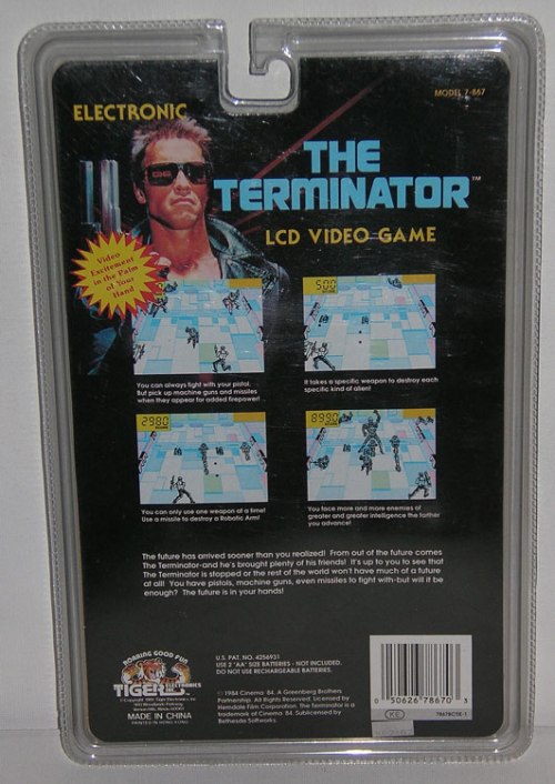 Terminator LCD 1984-2
