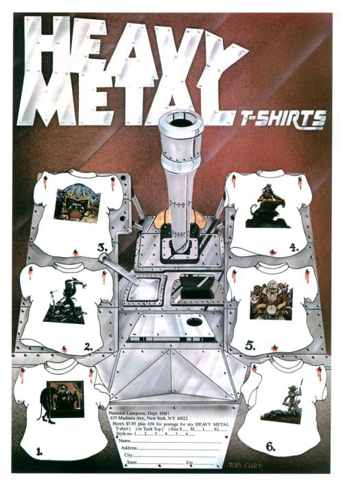 Heavy Metal Ad 1977