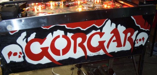 Pinball Machines: Gorgar (Williams, 1979) | 2 Warps to Neptune