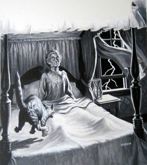 Norem Thrills and Chills #6 Original Acrylic