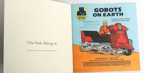 Gobots Ditko 1984-3