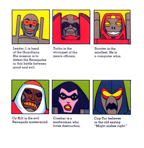 Gobots Ditko 1984-4