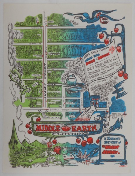 Middle Earth Clothing Ad 1967-2