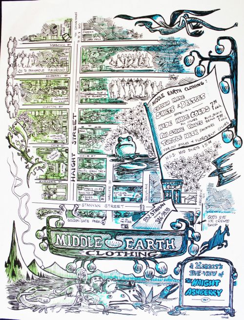 Middle Earth Clothing Ad 1967