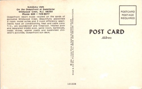 Motel Wildwood 1981-2