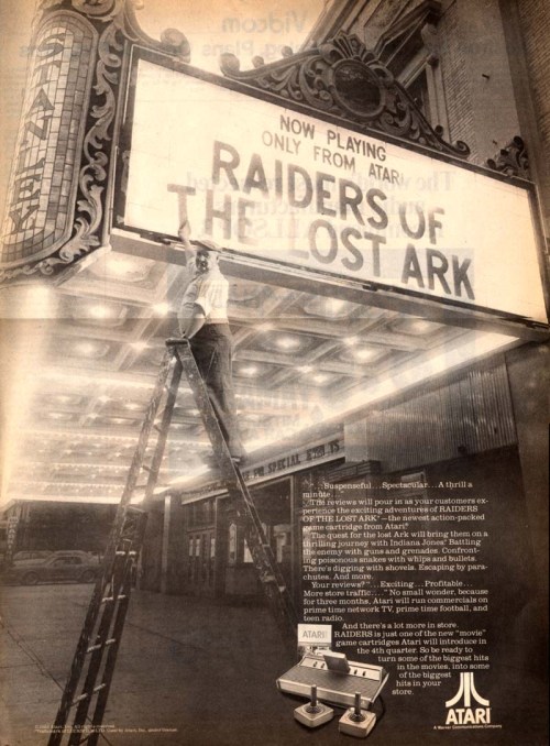Raiders Atari Promo 1982