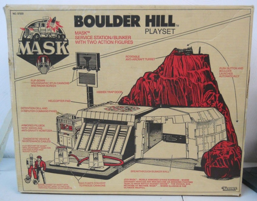 Playset vintage M.A.S.K BOULDER HILL sur Jouets collector