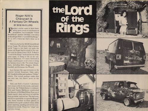 LOTR Van 1980