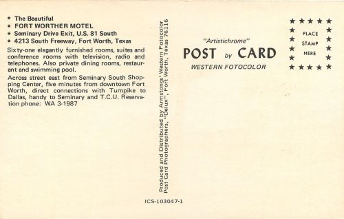 Fort Worther 1970s-2