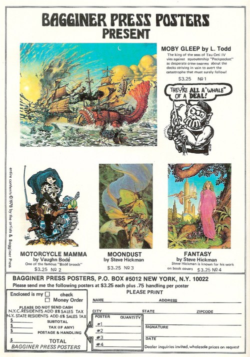 Moby Gleep Ad Circa 1978