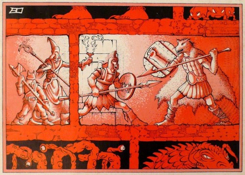 D&D Adventure 1980 Detail